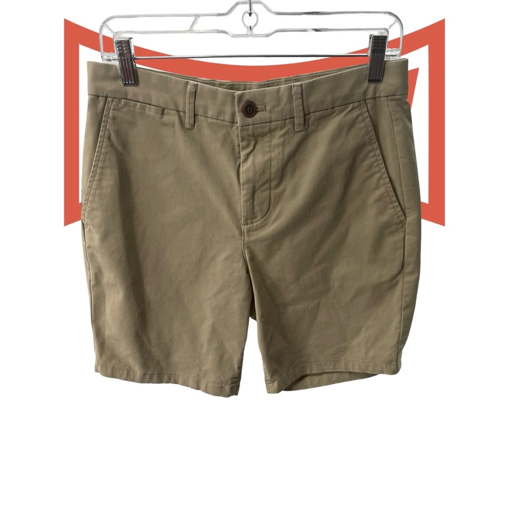 GAP Men's Khaki Flat Front Shorts